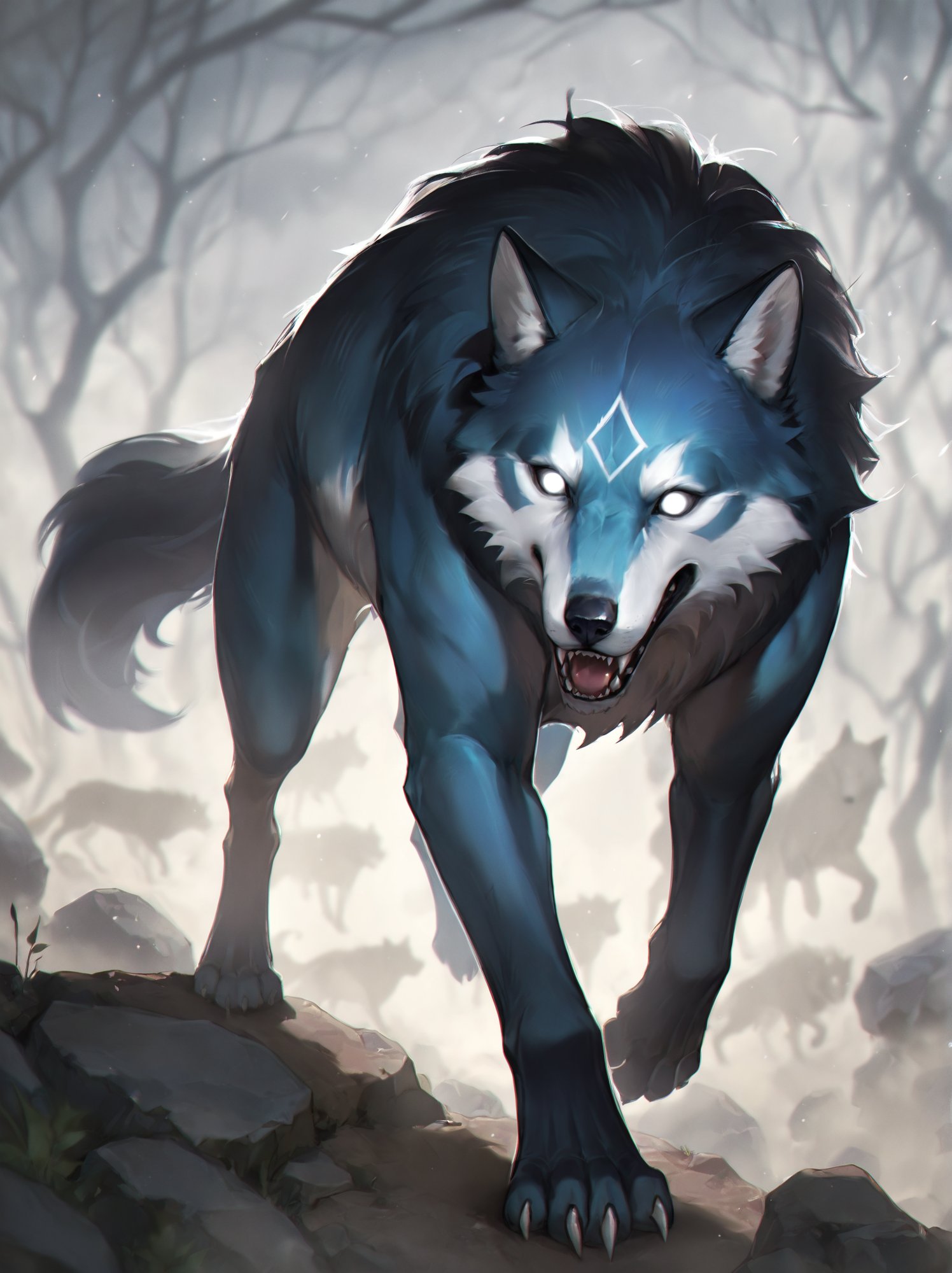 beast,  monster,  wolf by Relictor on Tensor.Art