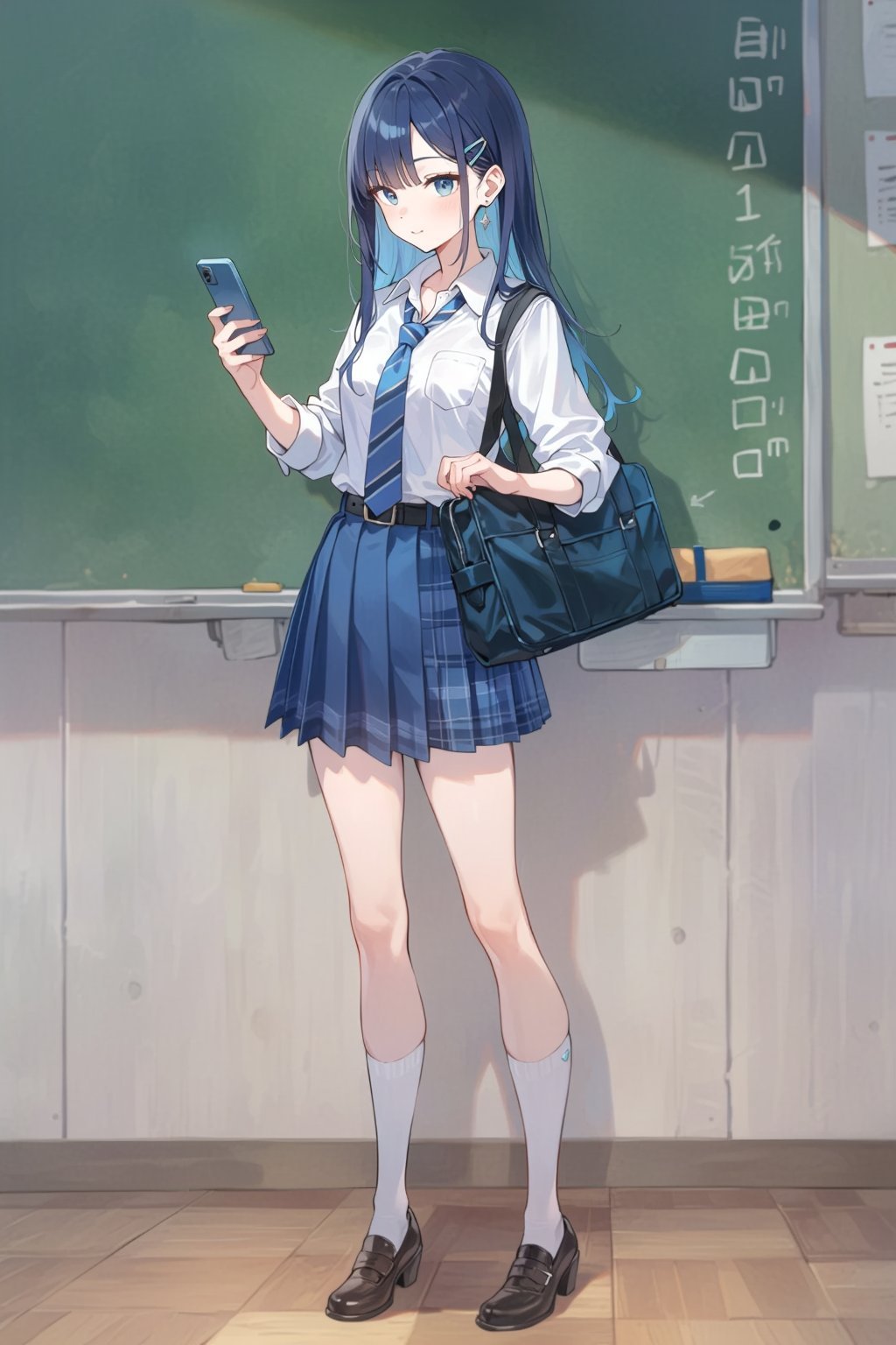 1girl,  solo,  skirt by 天TIN on Tensor.Art
