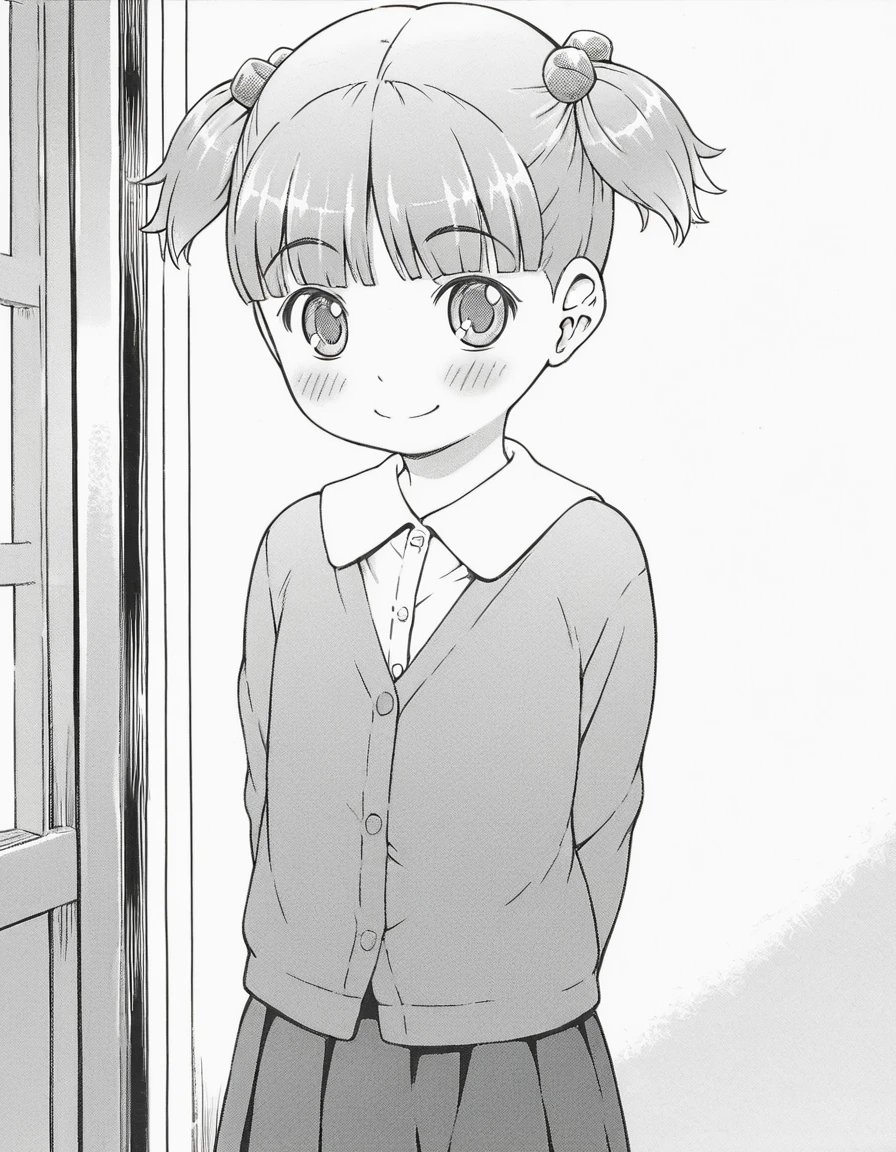 chiharuchan,  short twintails,  flat chest by PinGOrio on Tensor.Art