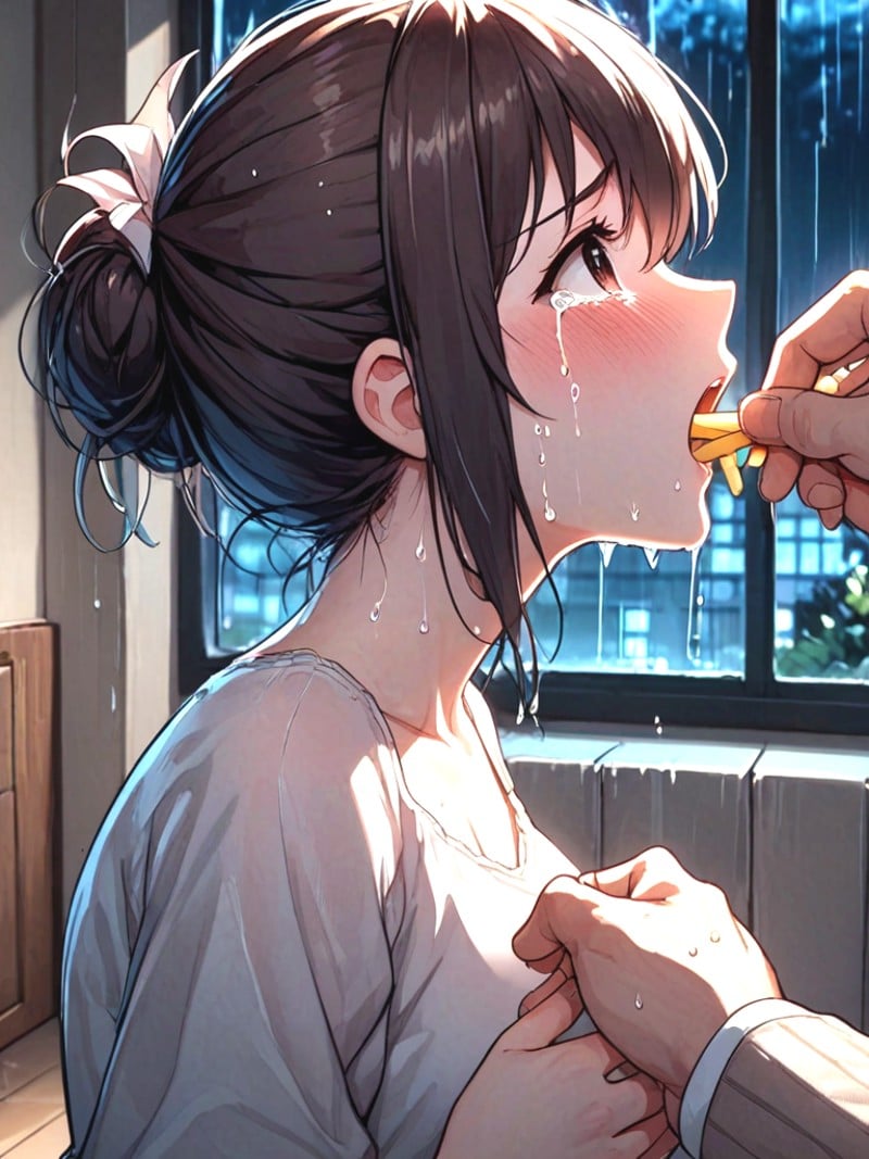 source_anime,  soggy fries,  pov hands by 鬼畫符 on Tensor.Art