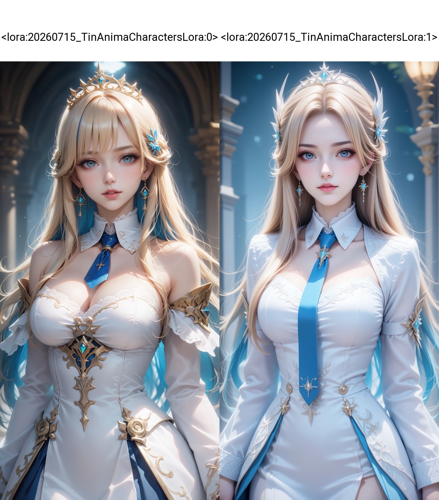 realistic,  1girl,  blonde hair by 天TIN on Tensor.Art
