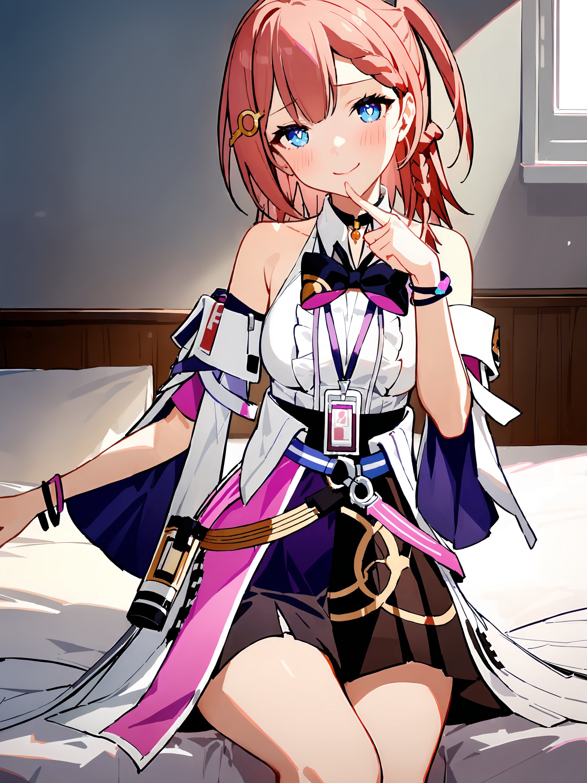 1girl,  asta \(honkai: star rail\),  detached sleeves by okingjo on Tensor.Art