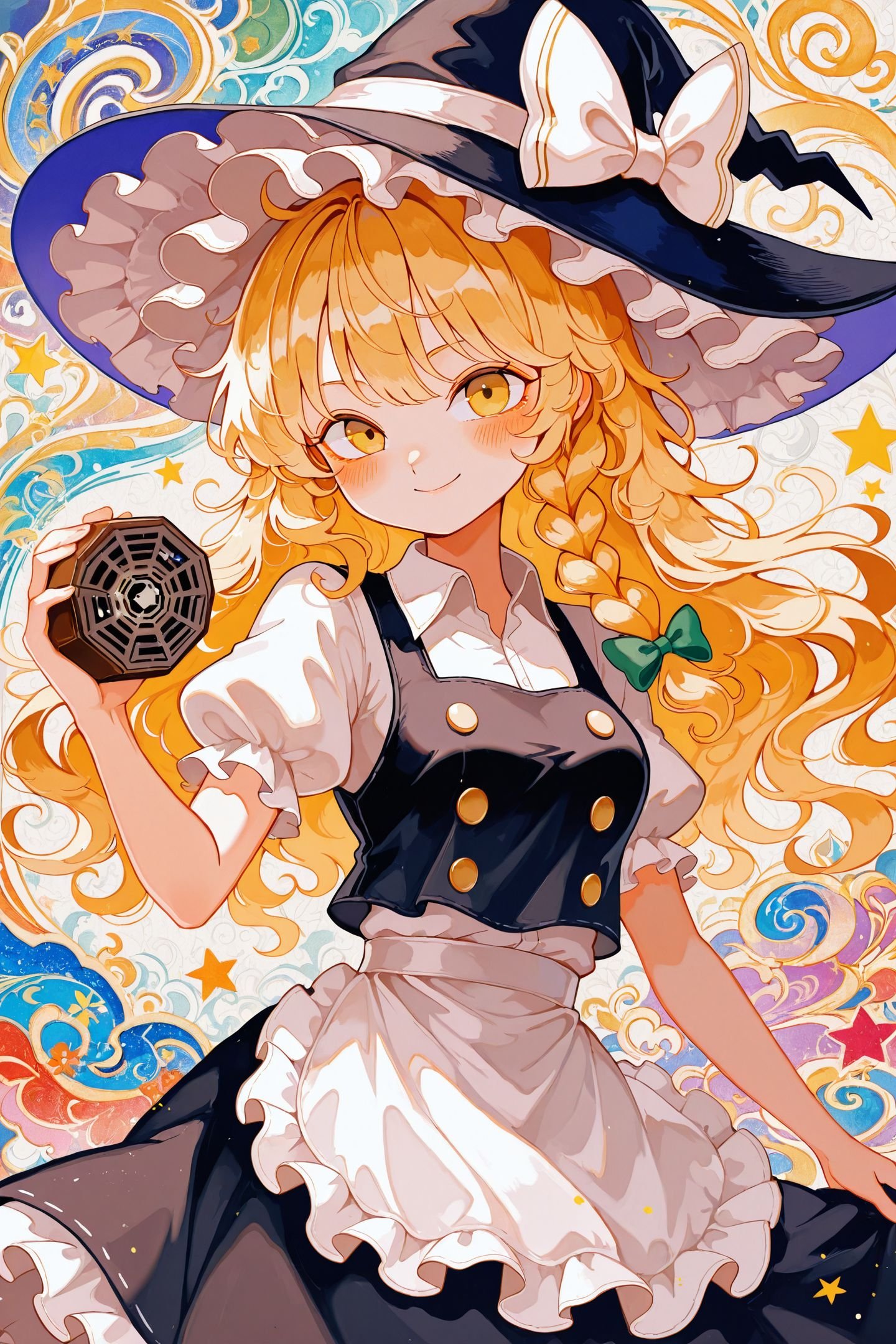 jirokano Style,  1girl,  kirisame marisa by flyx3 on Tensor.Art