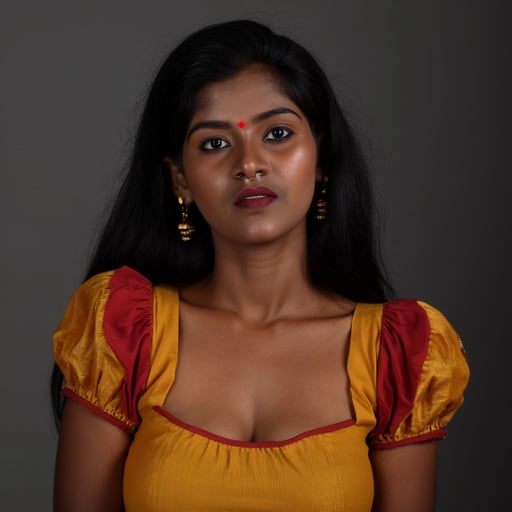 Kerala devi , dark skin, busty