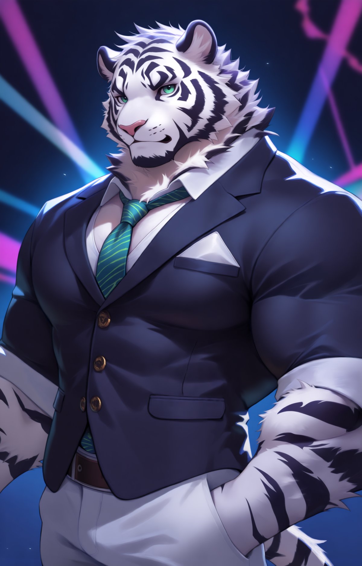 furry,  bara,  ring by miaomiao on Tensor.Art