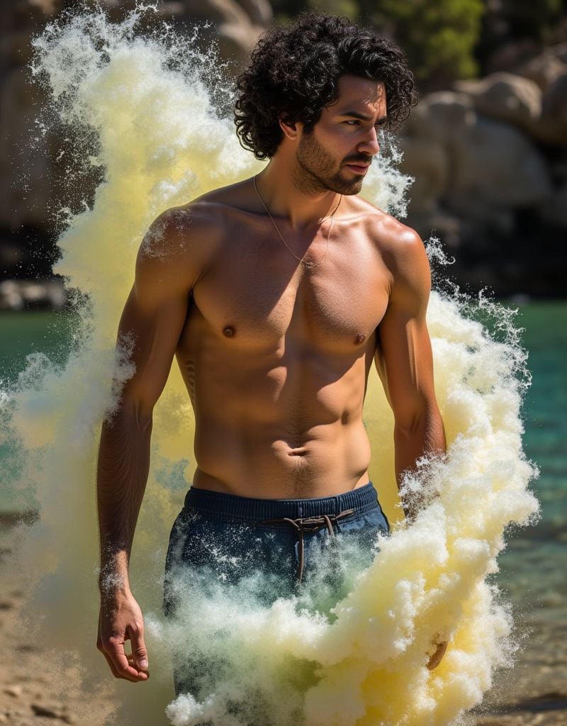 chris underwood ,  shirtless ,  3d rendering for a realistic by HottiesnHotties on Tensor.Art