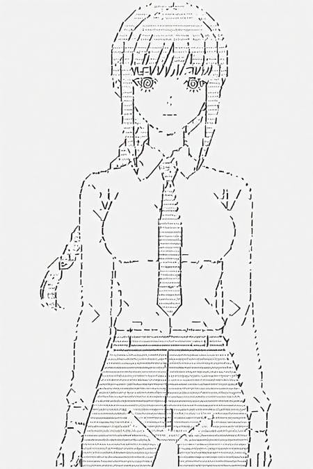 makima,  long hair,  ringed eyes by user_680967095118289292 on Tensor.Art