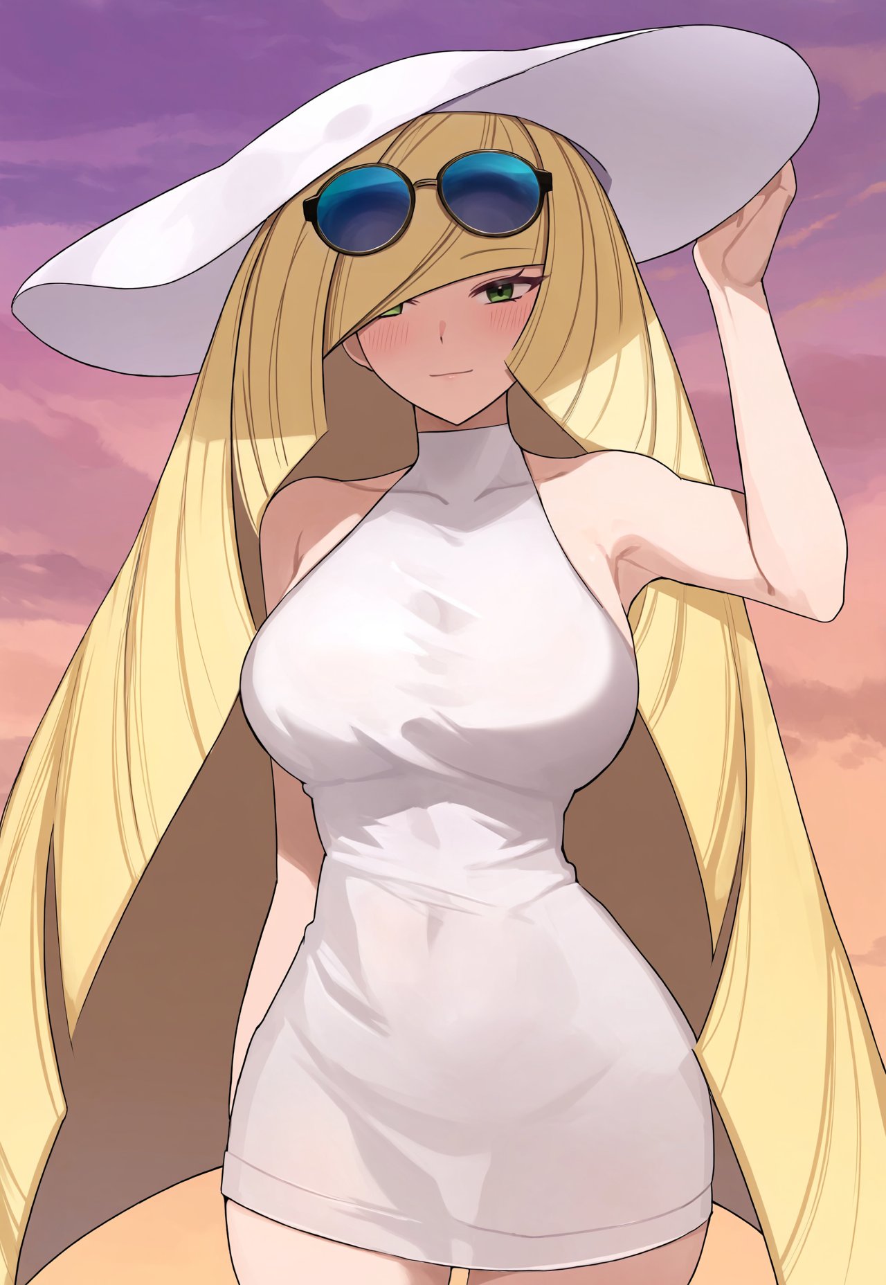 safe,  1girl,  lusamine \(pokemon\) by Alt4Pai on Tensor.Art