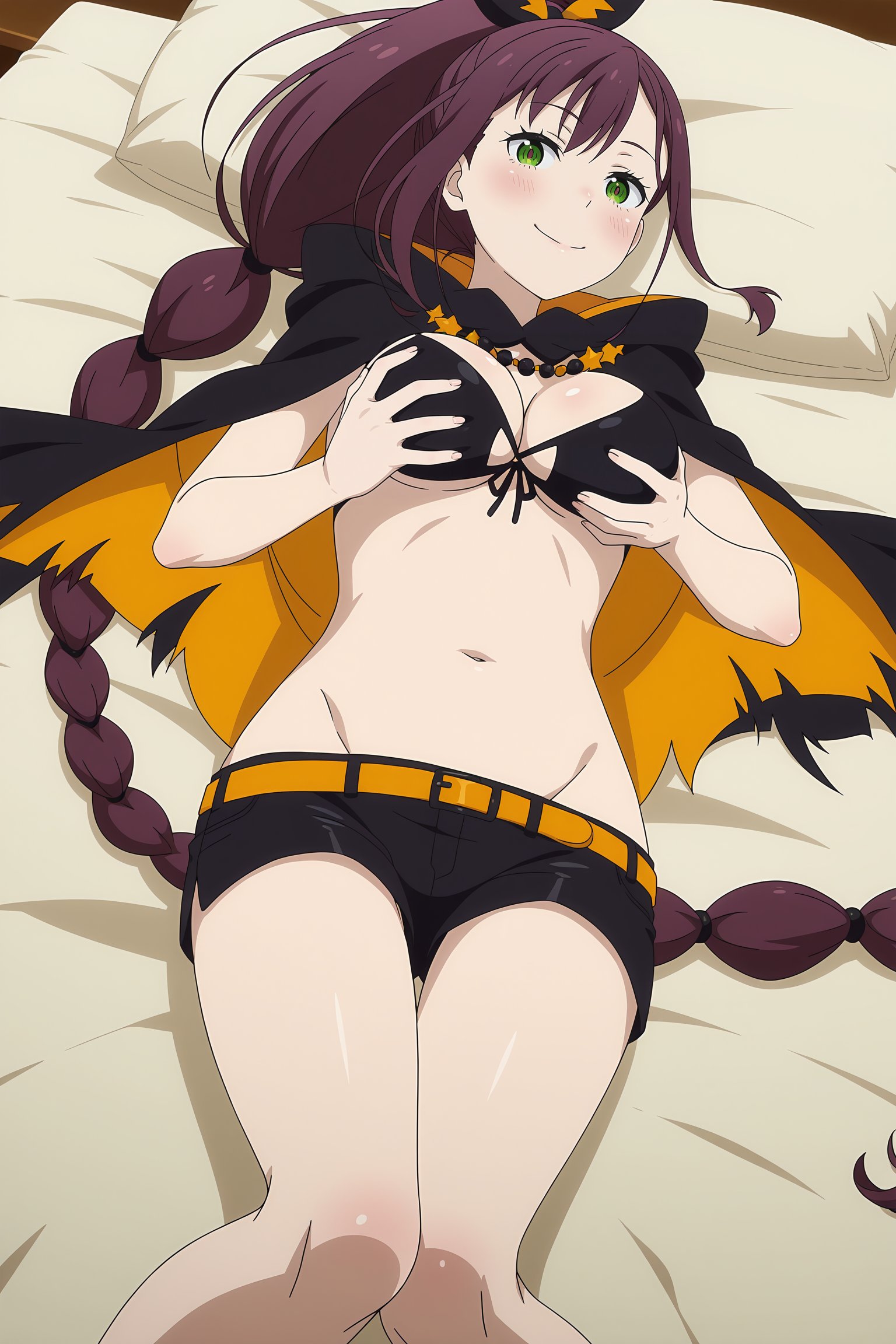 Shaula,  ponytail,  very long hair by EroBytes on Tensor.Art