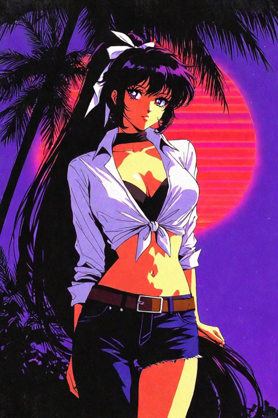 neon_noir_synthwave,  retro,  retro artstyle by onlysharma0852 on Tensor.Art