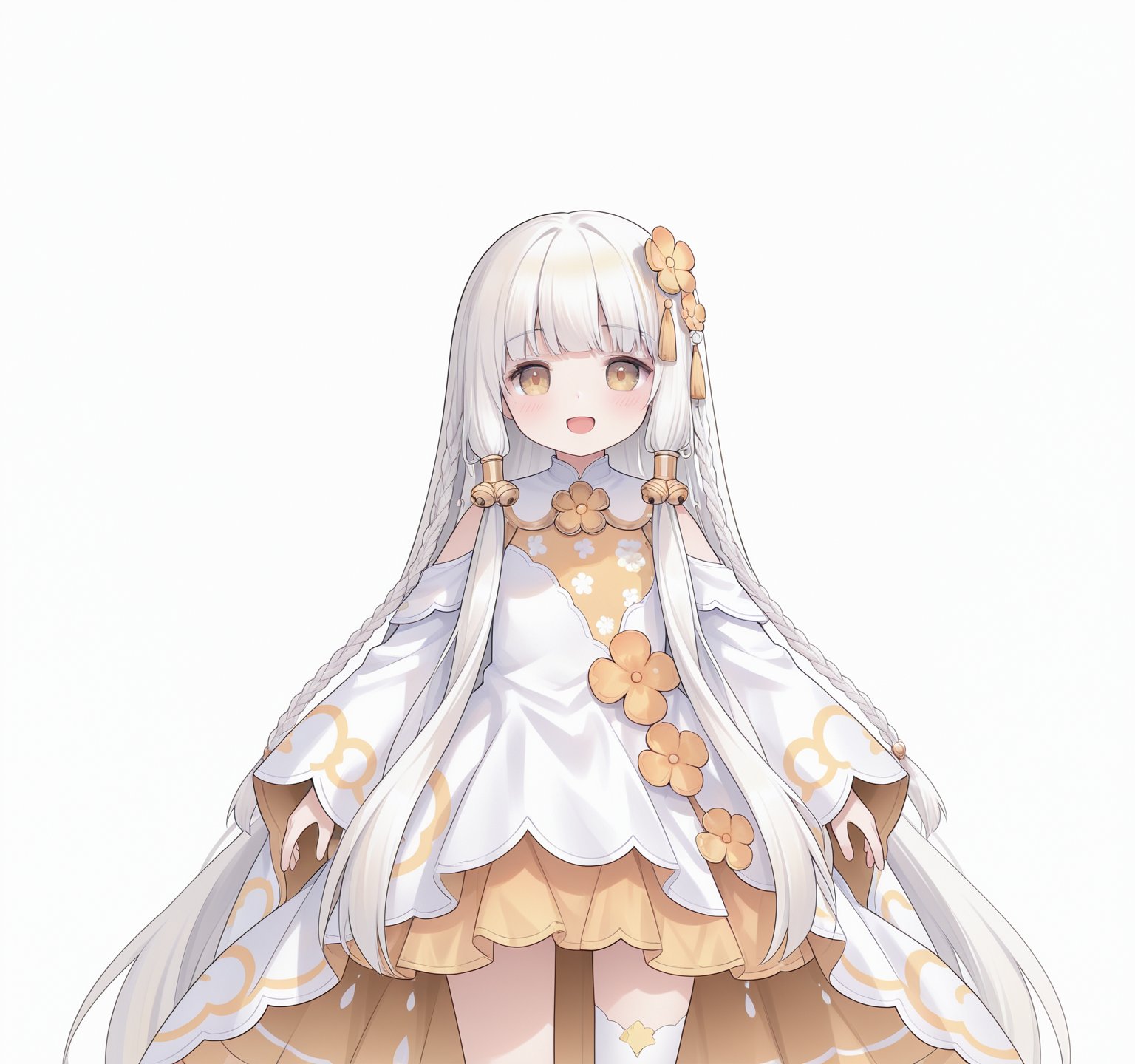 1girl,  ju-jccx,  white hair by noiloiy on Tensor.Art