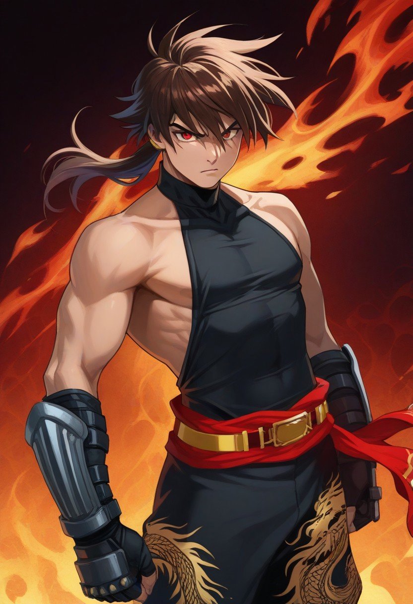 1male,  male anime character,  Kirin by GuyleD A.I on Tensor.Art