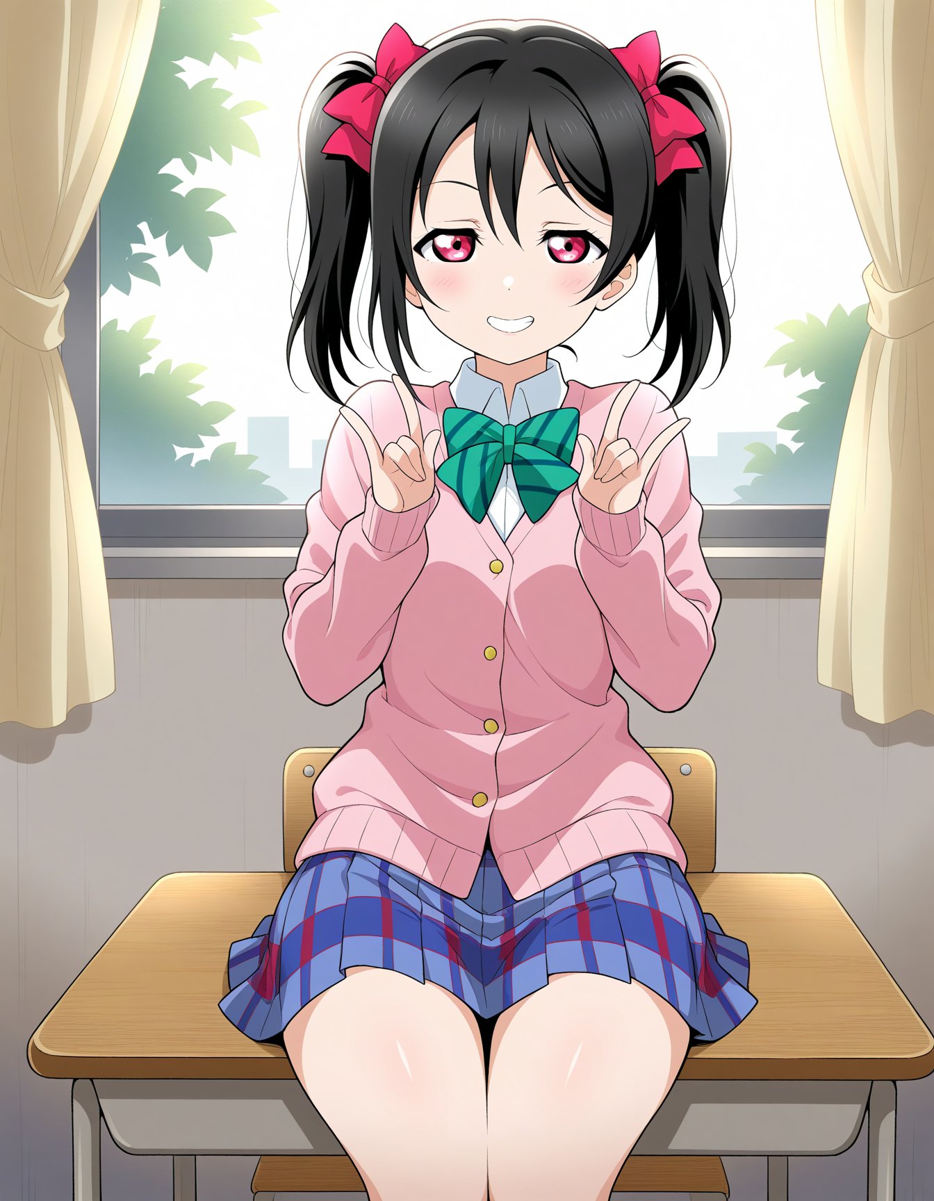 1girl,  solo,  yazawa nico by 🍞 on Tensor.Art