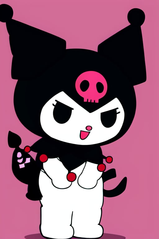 kuromi,  flat colors by ArtyEmolga (OLD) on Tensor.Art