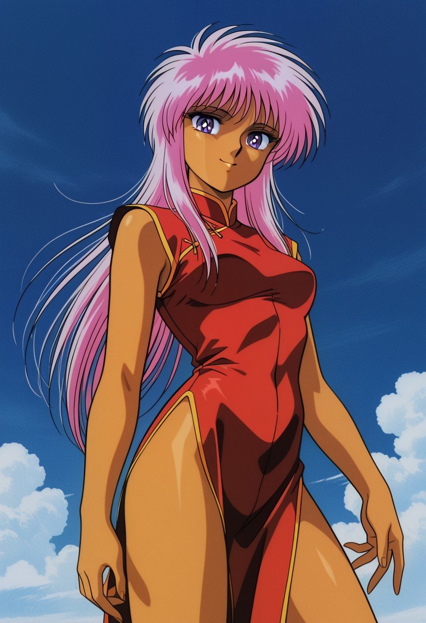 masterpiece,  best quality,  1990s anime style by user_822313880419111996 on Tensor.Art