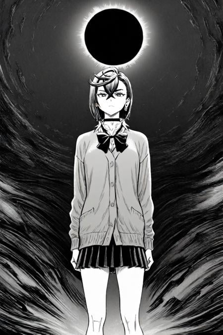 ayasemomo,  hair between eyes,  crossed bangs by user_680967095118289292 on Tensor.Art