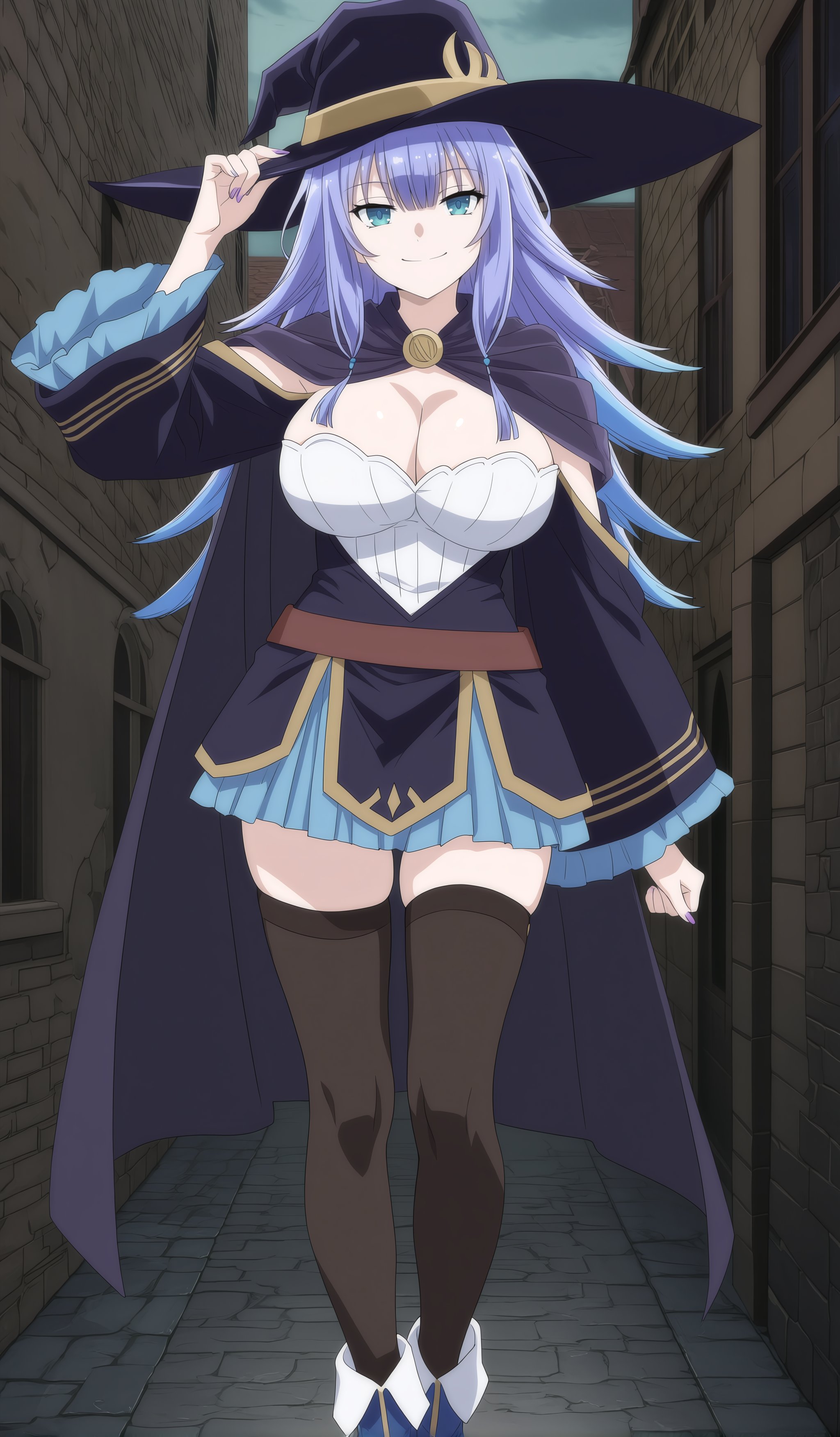 charlotte_reis(mdfd),  1girl,  blue hair by MDFD-1991 on Tensor.Art