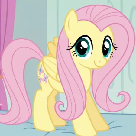 fluttershy,  yellow skin,  pony by Shotbull on Tensor.Art