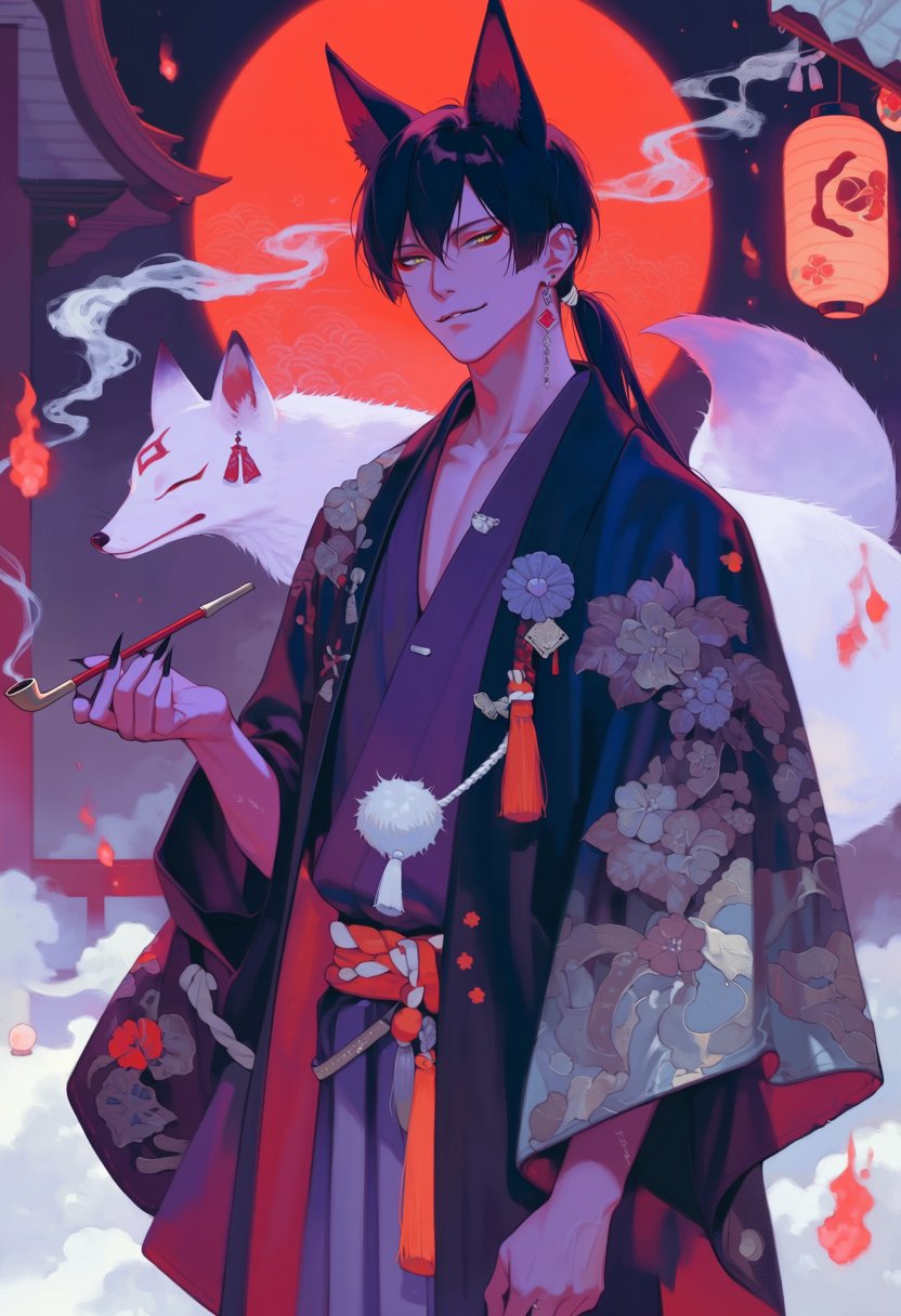 rb0x,  purple limited palette,  1boy by MissFidonyo on Tensor.Art