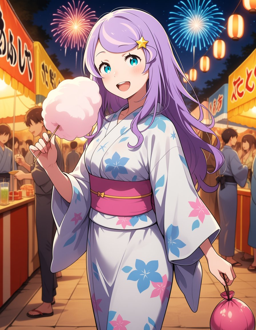night,  summer festival,  matsuri by soralz on Tensor.Art