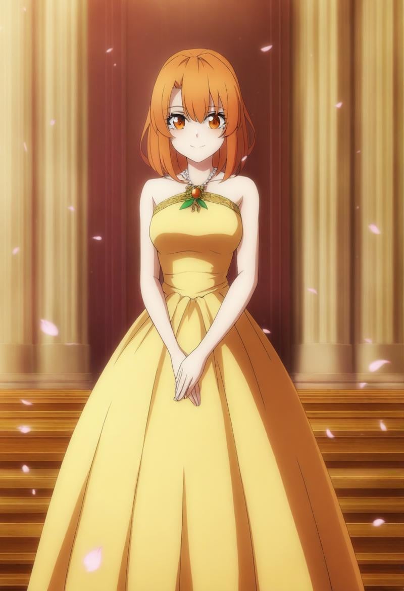 sysdeep_colette,  short hair,  orange hair by Ttan on Tensor.Art