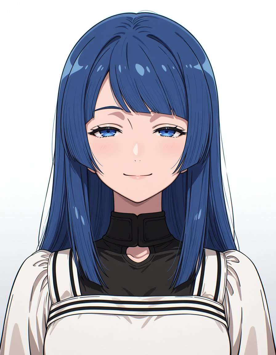isolte cruel (mushoku tensei),  long hair,  dark blue hair by soralz on Tensor.Art