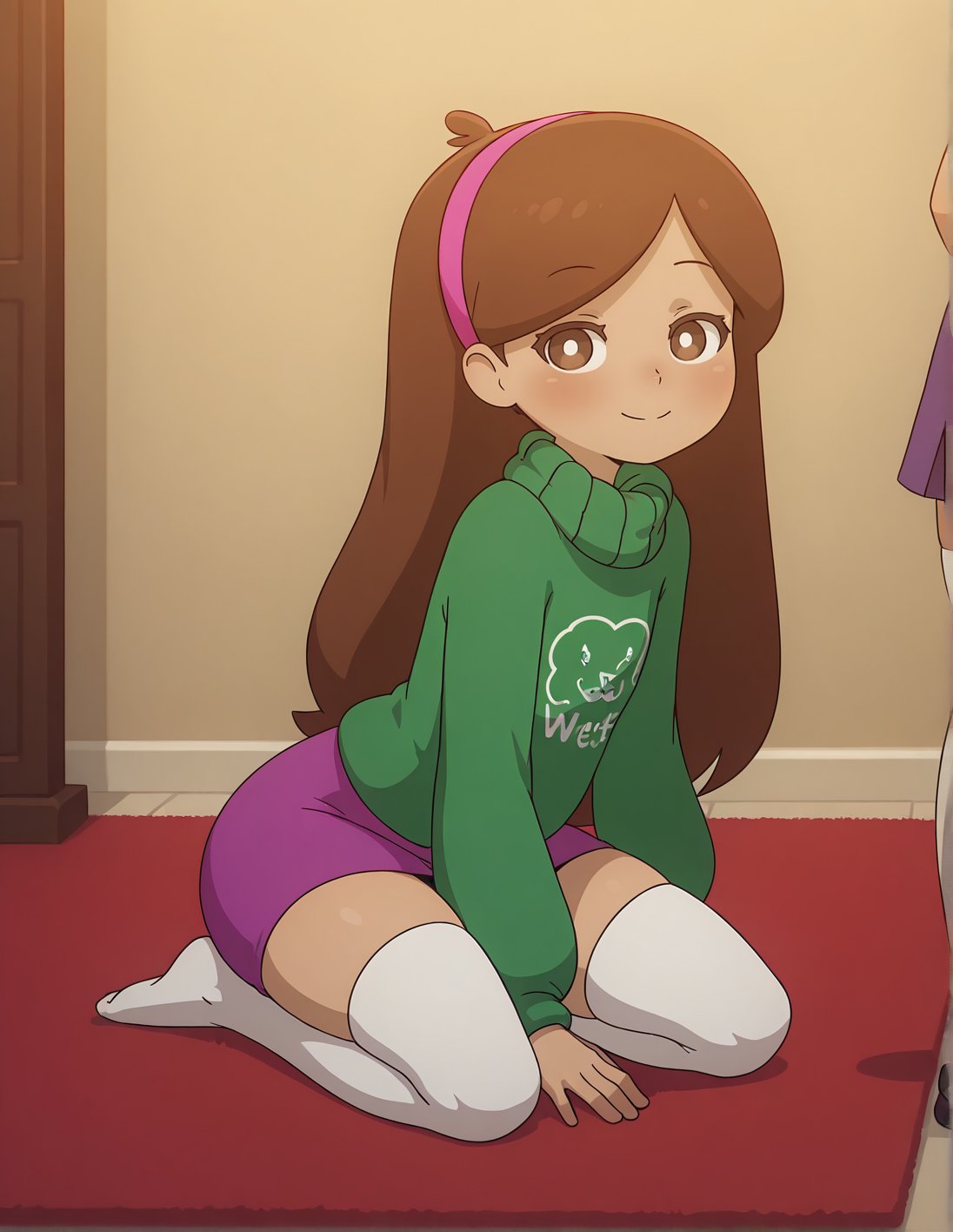 mabelp,  long hair,  brown hair by BigGuss  on Tensor.Art