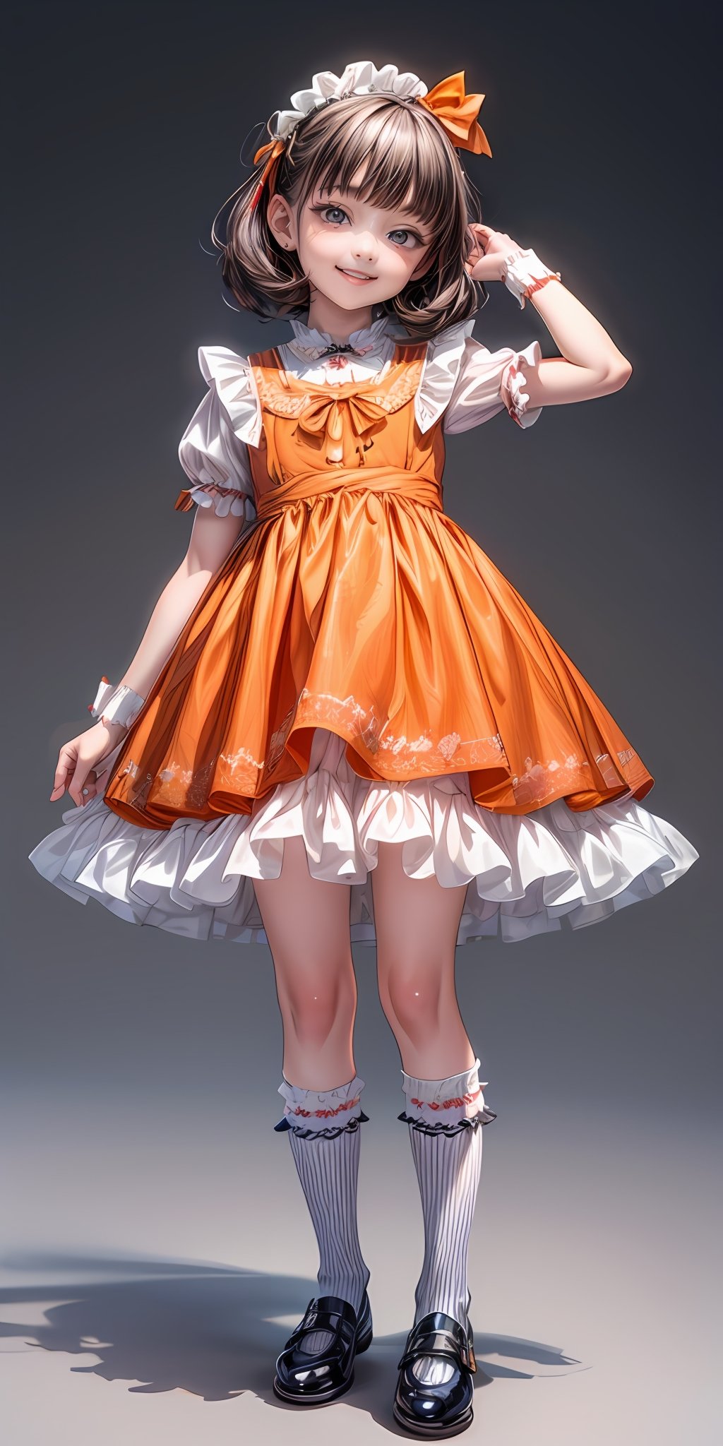 simple background,  smile jyojifuku,  dress by miaomiao on Tensor.Art