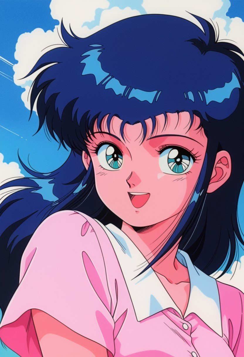 masterpiece,  best quality,  1990s anime style by user_822313880419111996 on Tensor.Art