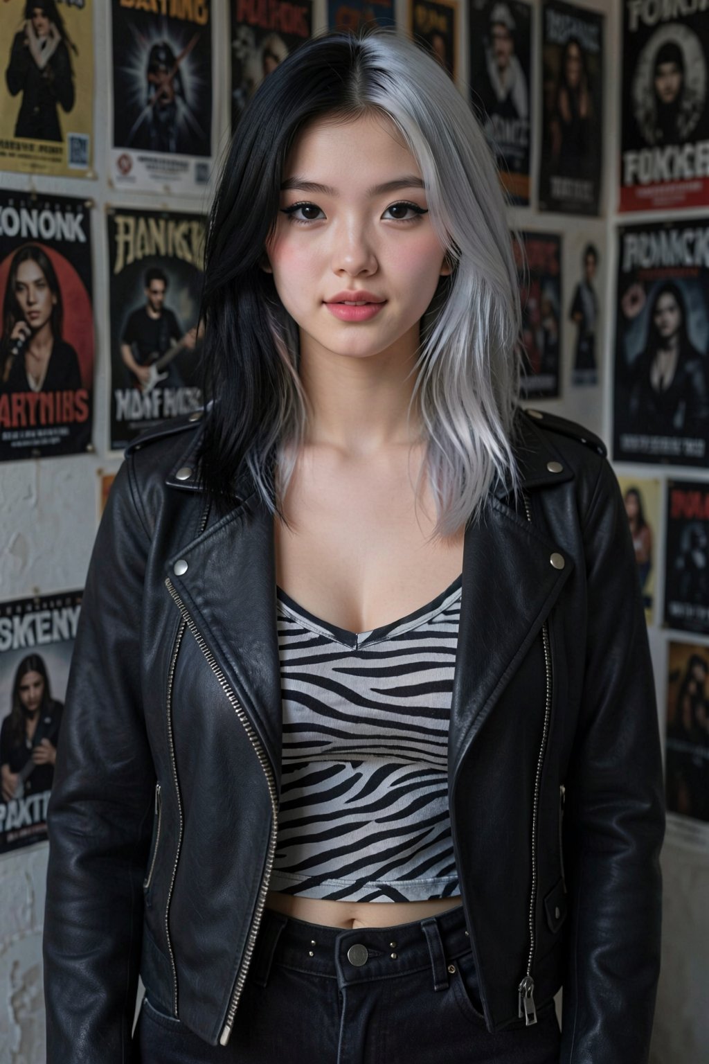 A young woman of mixed-European descent,  mid-twenties,  posing confidently. She has pale skin by 天TIN on Tensor.Art