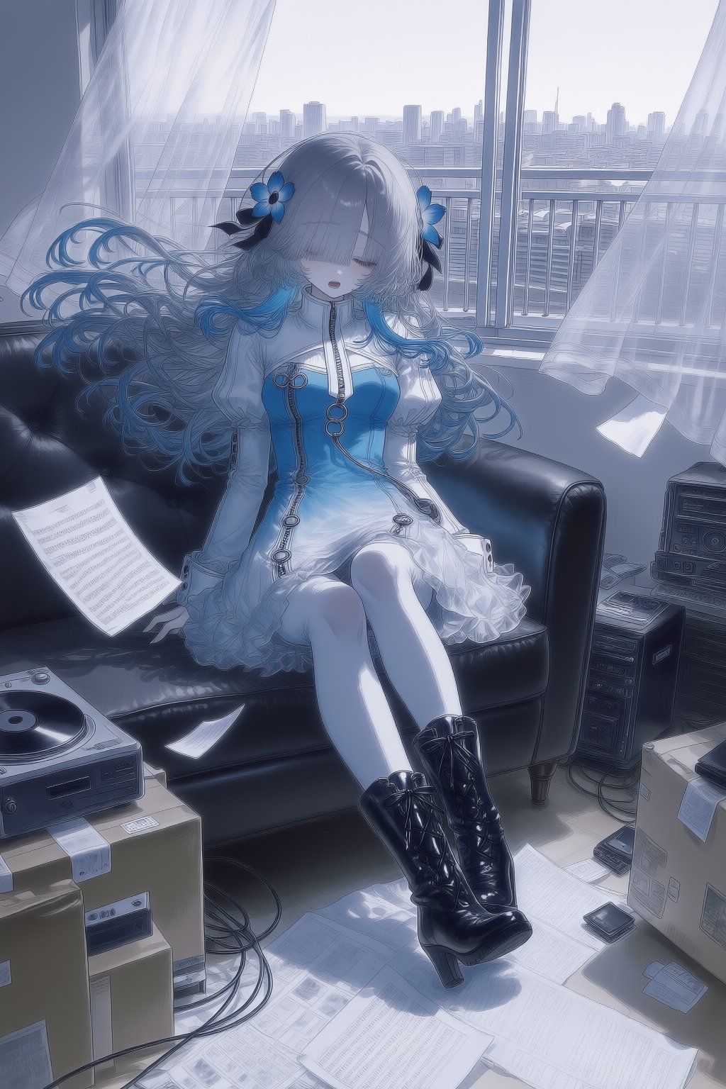 masterpiece,  best quality,  very aesthetic by 😞3 on Tensor.Art