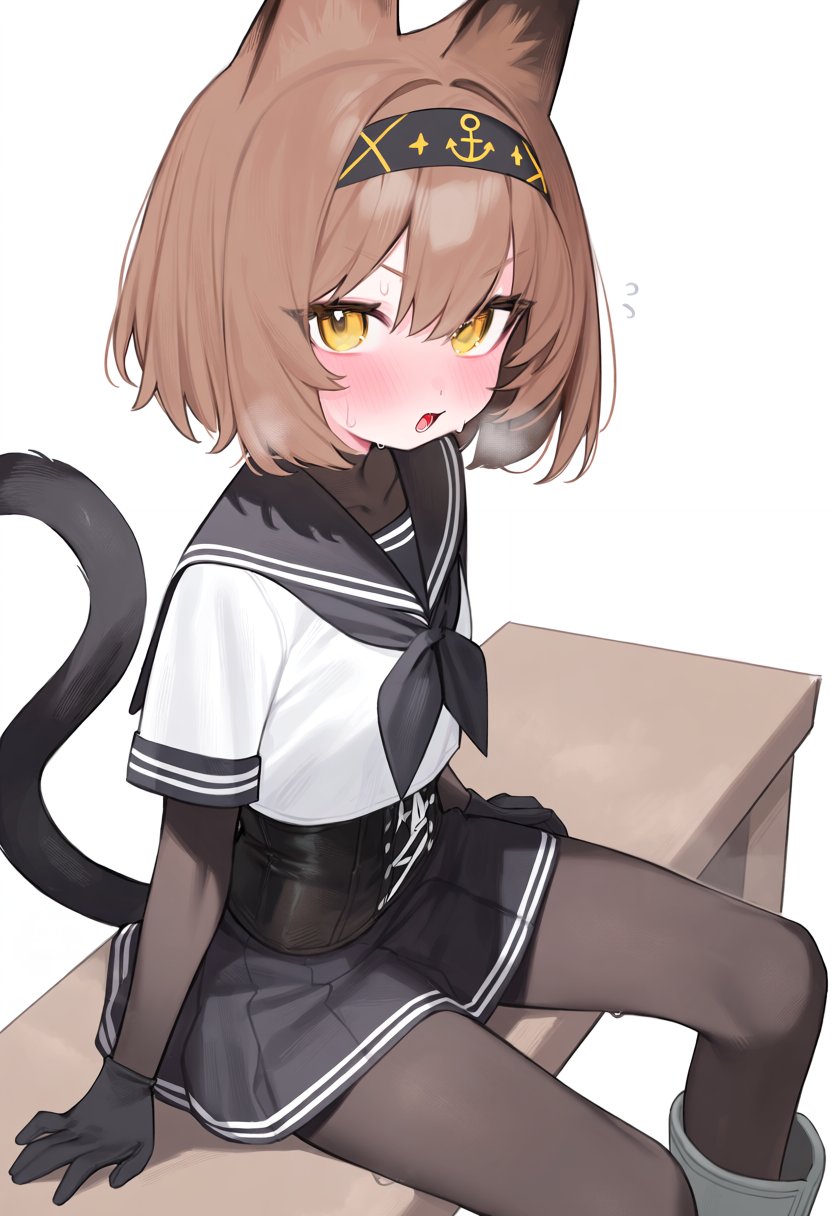 @4x0style,  cat girl,  cat ears by 😞3 on Tensor.Art