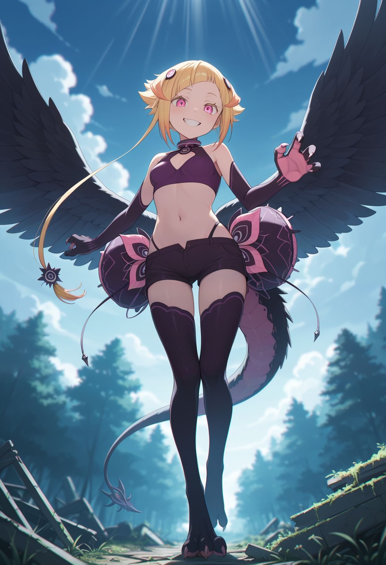 capella_emeralda_luganica,  1girl,  solo by Bial on Tensor.Art