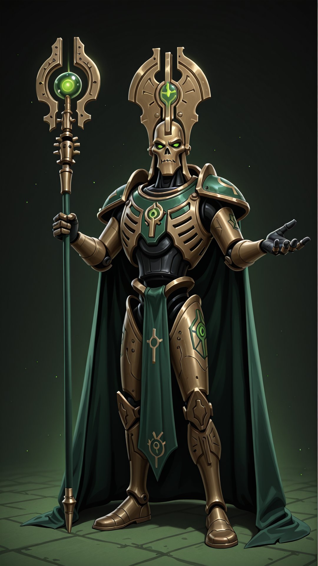 Szarekh40k,  1boy,  green eyes by FrezeDEF on Tensor.Art