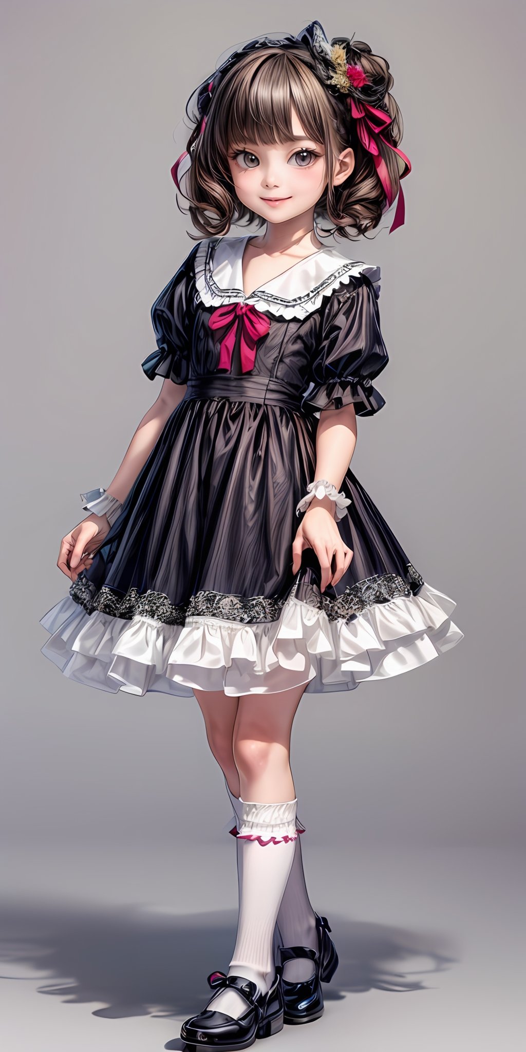 simple background,  smile jyojifuku,  dress by miaomiao on Tensor.Art