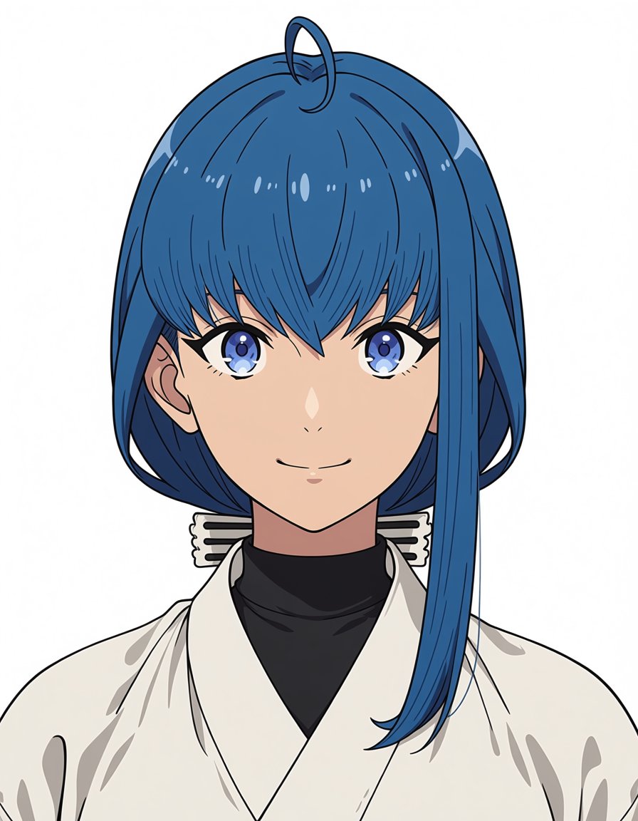 nina farion (mushoku tensei),  long hair,  blue hair by soralz on Tensor.Art