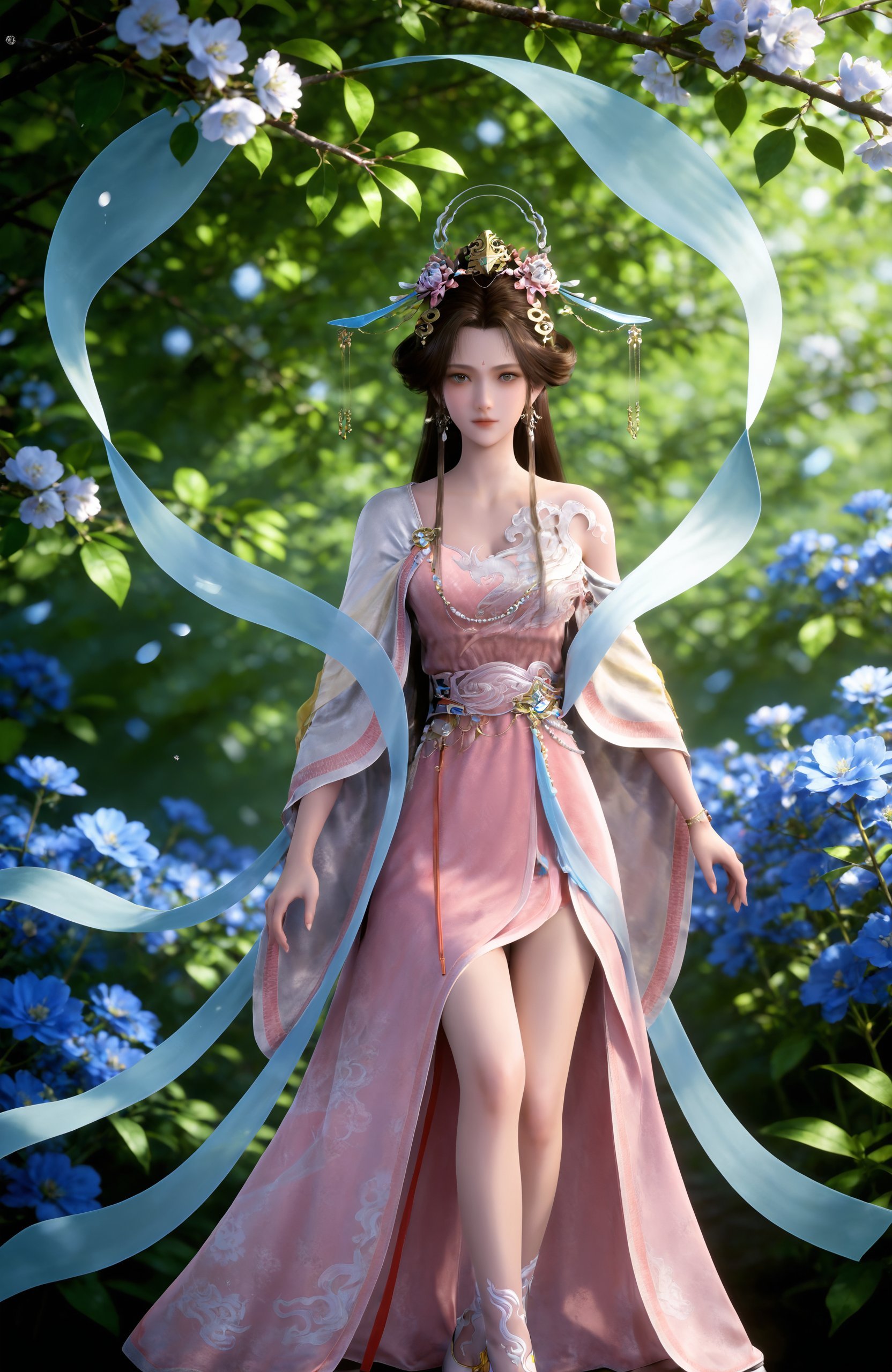 1girl,  long hair,  hair ornament by 漫 on Tensor.Art