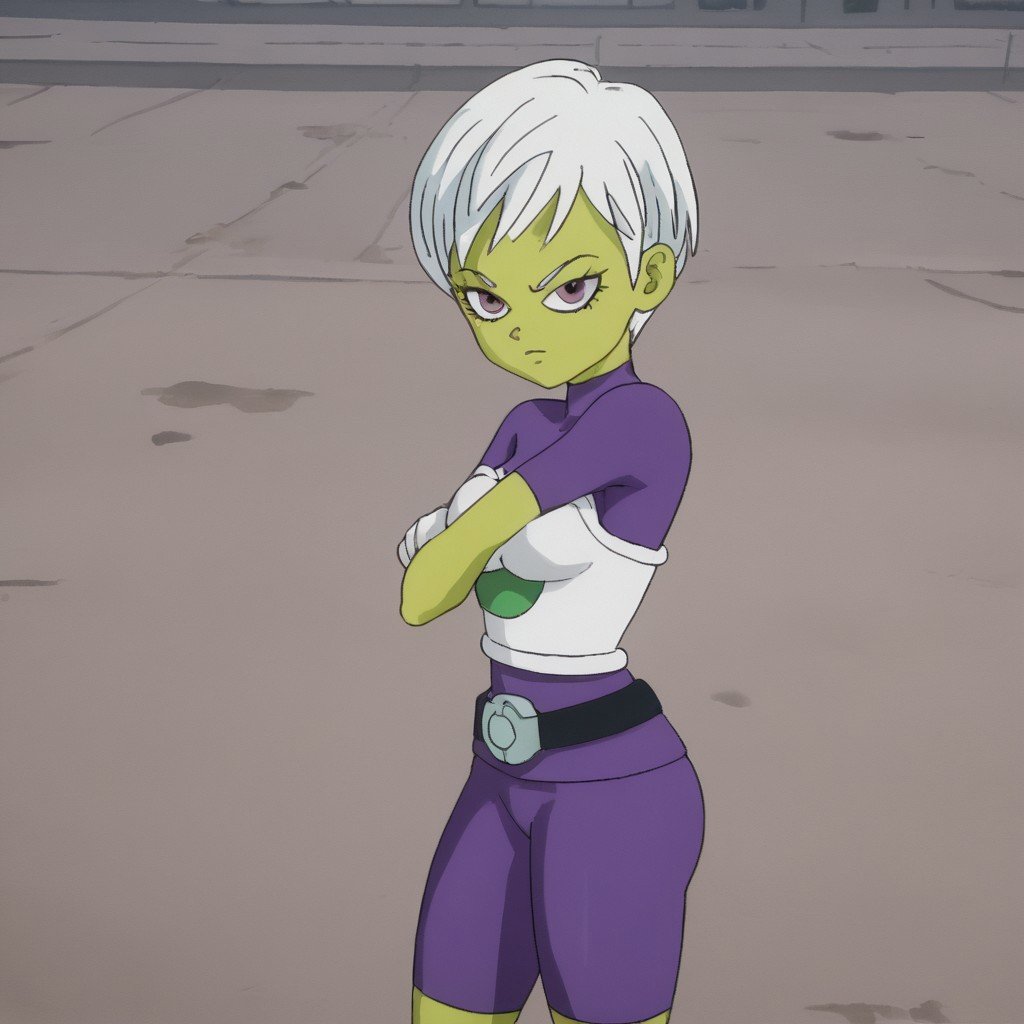 cheelai,  official style,  short hair by ssjmike22 on Tensor.Art