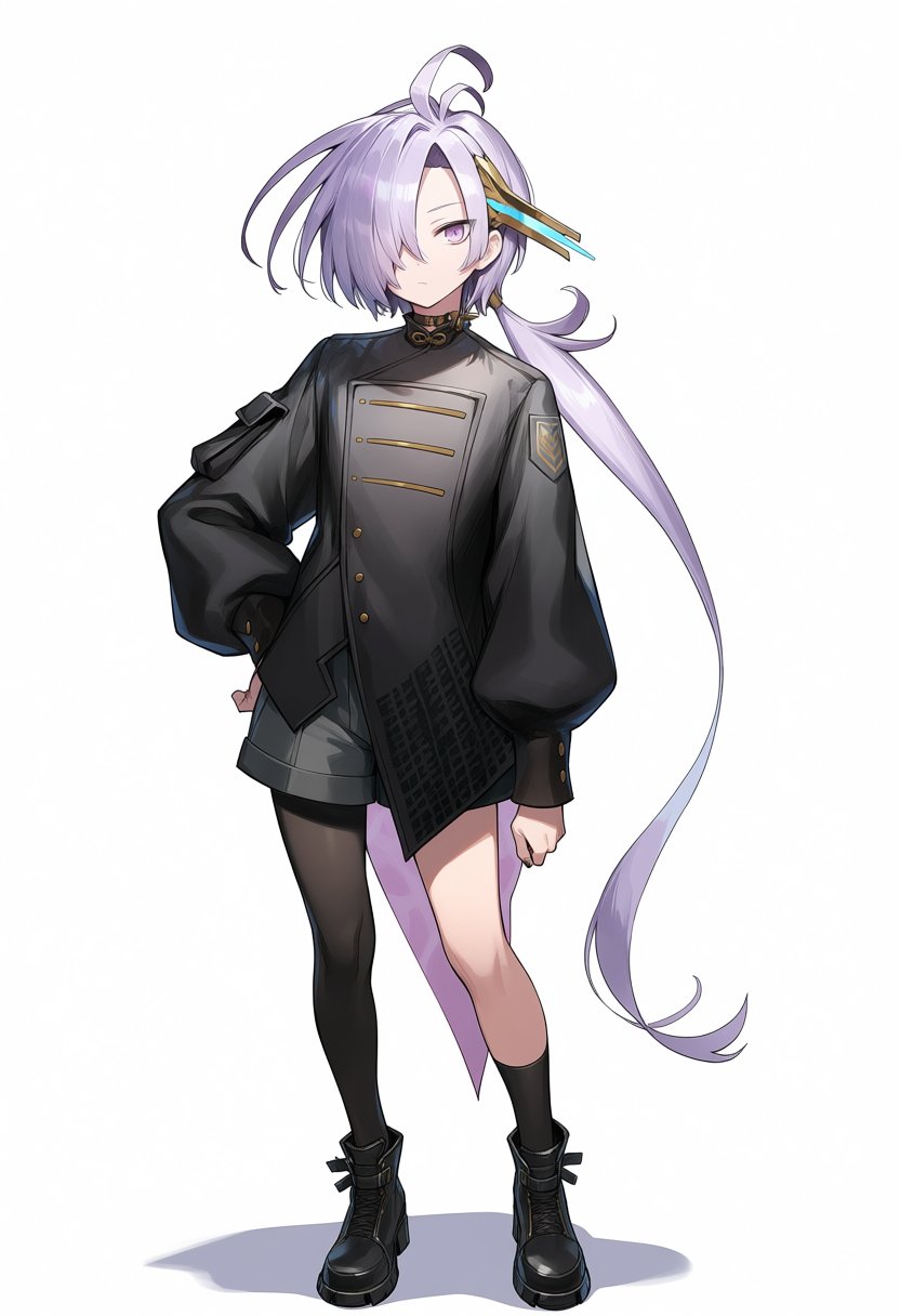 nio,  hair over one eye,  1boy by Min on Tensor.Art