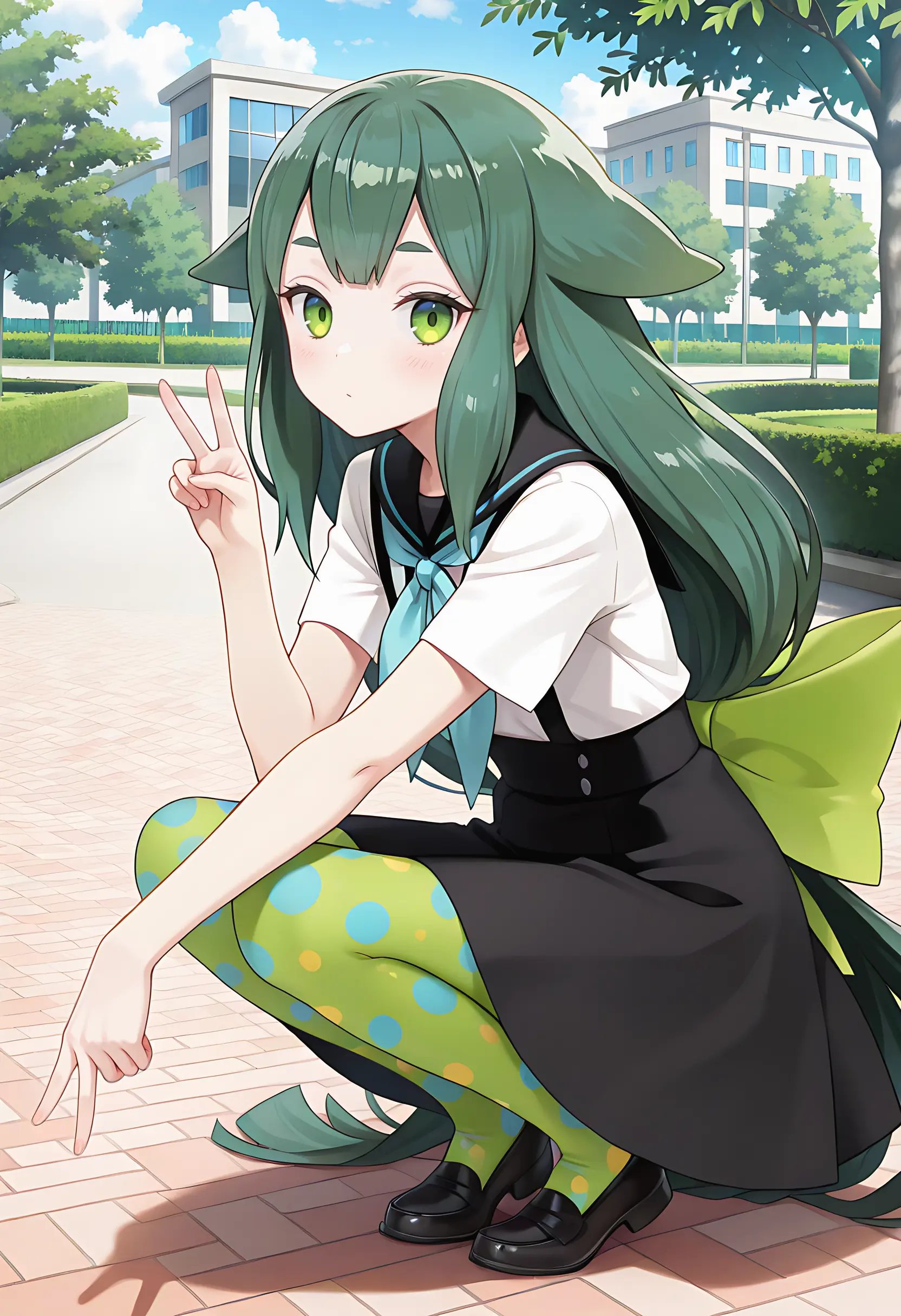 utsutsu,  solo,  pantyhose by reprinter on Tensor.Art