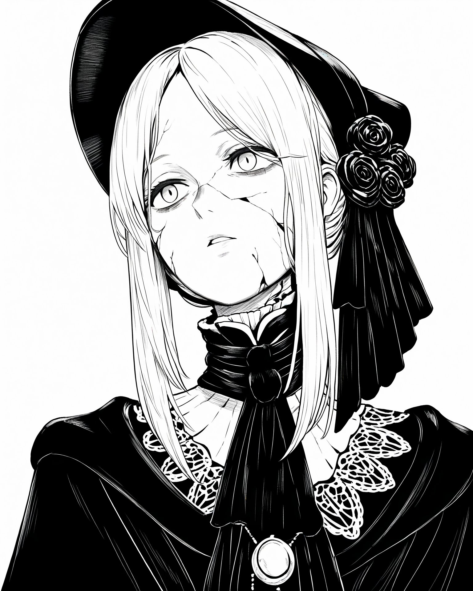 white background,  cinematic angle,  very aesthetic by 二坤年 on Tensor.Art