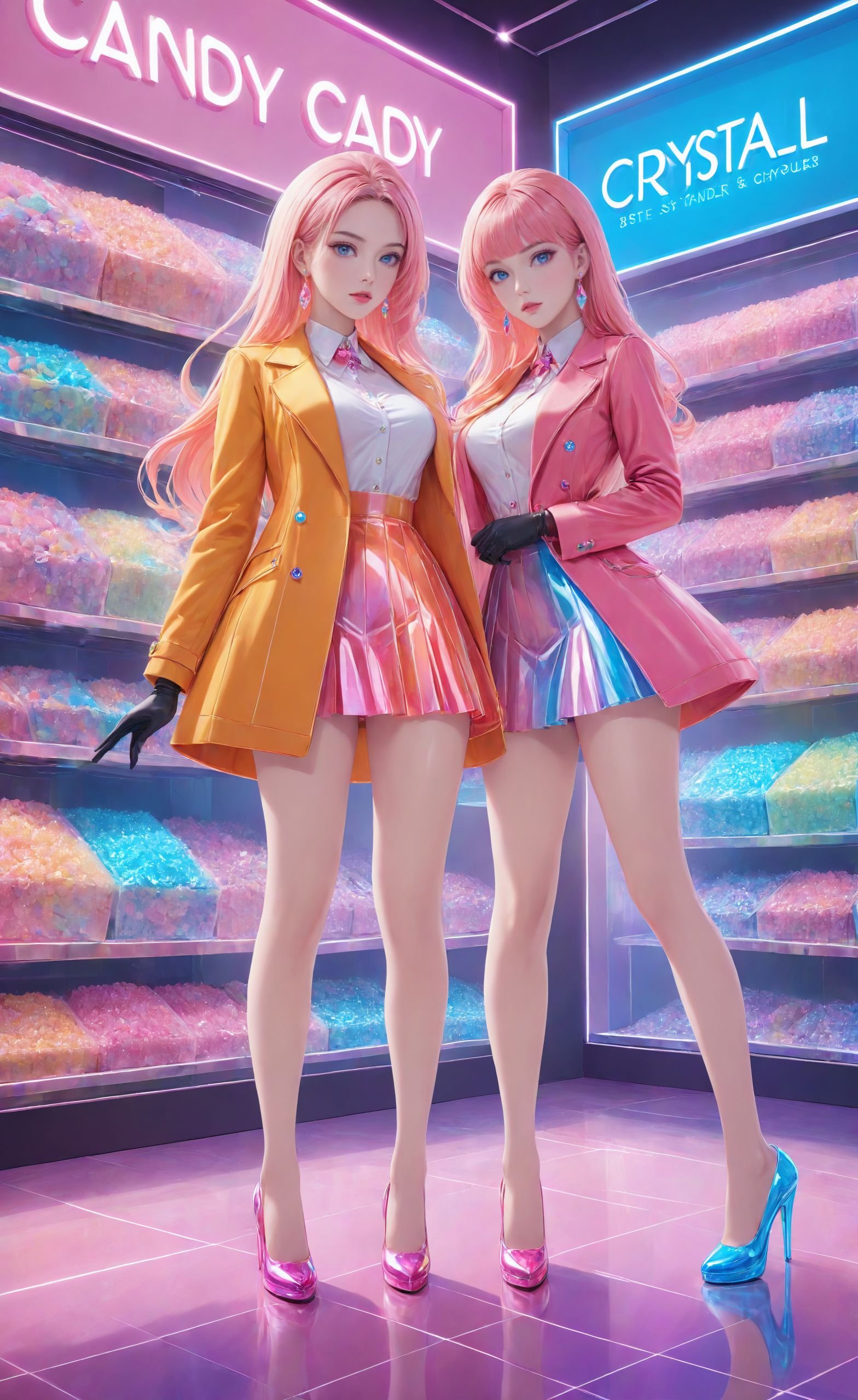 masterpiece,  bestquality,  candy lady by 纳兰芸诗是阿芙蕾娅 on Tensor.Art