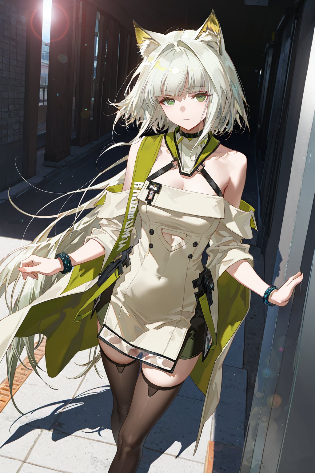 kal'tsit_esperanta_(arknights),  animal ear fluff,  animal ears by reprinter on Tensor.Art