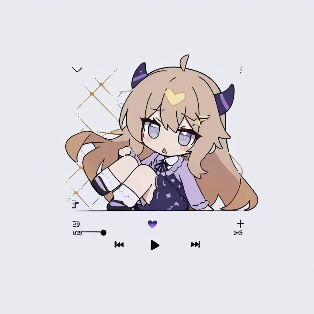 1girl,   yumenouchi chiharu, sakura \(39ra\), tyakomes, henreader, baku-p, daizu \(melon-lemon\), rabbit holequan, wavy mouth, floating hair, chibi, purple dress, striped tail, open mouth, furrowed brow, animal ears, purple horns, :<, hand cursor, standing, heart, neck ribbon, rabbit girl, rabbit ears, floating clothes, grey eyes, dress, long hair, shoes, looking at viewer, light brown hair, heart ahoge, sidelocks, ahoge, mary janes, floating, socks, chinese text, tail, long sleeves, distortion, horns, short dress, buttons, heart hair ornament, leg up, collared dress, chestnut mouth, black footwear, fake transparency, kneehighs, holding, purple ribbon, heart print, white background, rabbit tail, hair between eyes, midair, floating object, sweat, frills, sleeves past wrists, blush stickers, leg lift, hair ornament, white socks, tsurime, solo, simple background, purple eyes, full body, star print, sparkle, animal slippers, ribbon, frilled dress, pajamas, star \(, masterpiece, newest, absurdres, safe <lora:rabbit_hole:1>