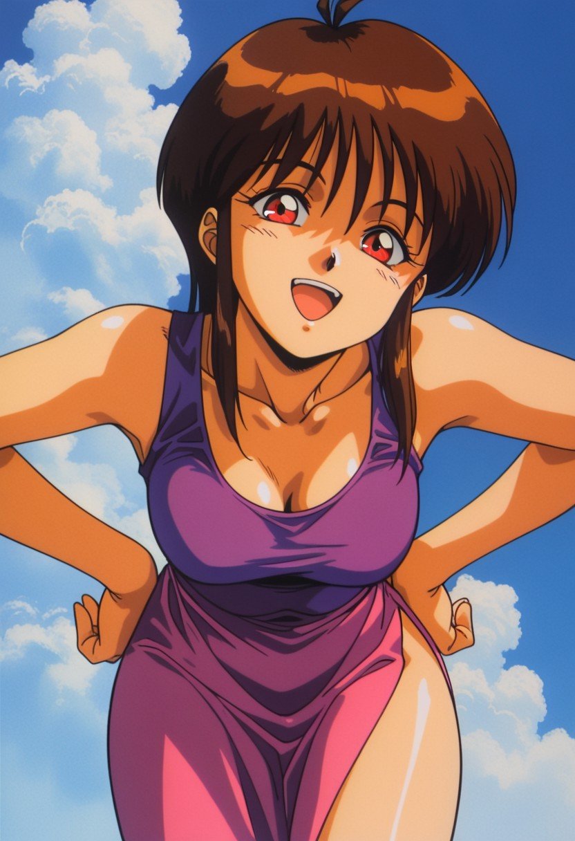 masterpiece,  best quality,  1990s anime style by user_822313880419111996 on Tensor.Art