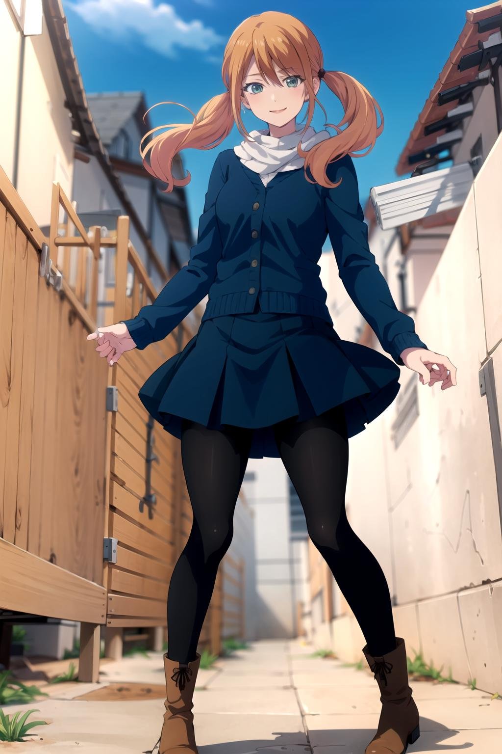 RihoCT,  smiling,  happy by Ttan on Tensor.Art