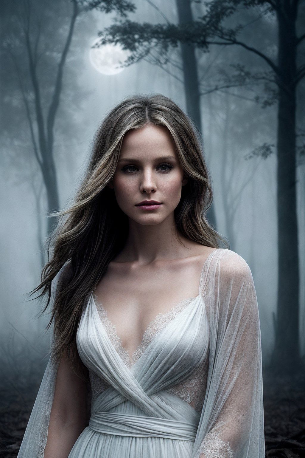 KristenB_SoloTI_v1,  (In a ghostly,  ethereal outfit featuring tattered by Solo on Tensor.Art