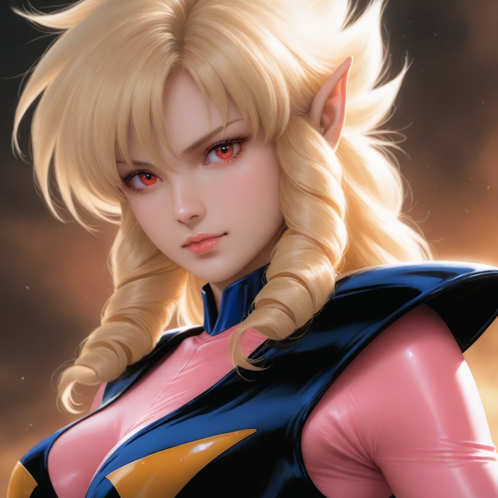 iczer-1,  blonde hair,  long hair by 真拷貝太郎 on Tensor.Art