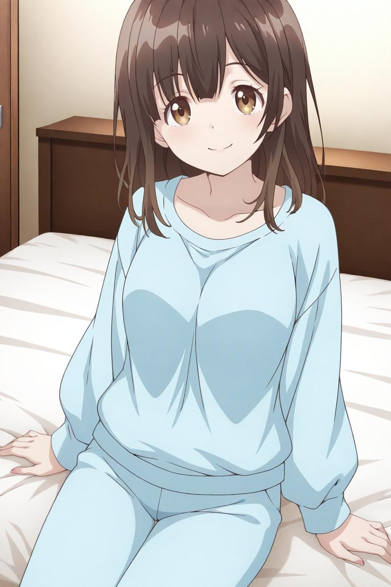 anime screenshot,  hige wo soru. soshite joshikousei wo hirou,  ogiwara sayu by Ttan on Tensor.Art