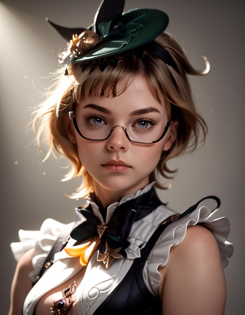 score_9, score_8_up, score_7_up,em1lie, official_costume, portrait, side view,wind, serious, focused,(realistic:1.5),photorealistic, octane render,(hyperrealistic:1.2),(skindentation:1.3),(photorealistic face:1.2),(1girl:1.4),(skindentation:1.3),best quality,dynamic pose,sharp focus,(8k), (4k),(Masterpiece), (Best Quality), fantasy, extremely detailed, intricate, hyper detailed, (perfect face), illustration,soft lighting,(specular lighting:1.4), <lora:emilie:0.9>